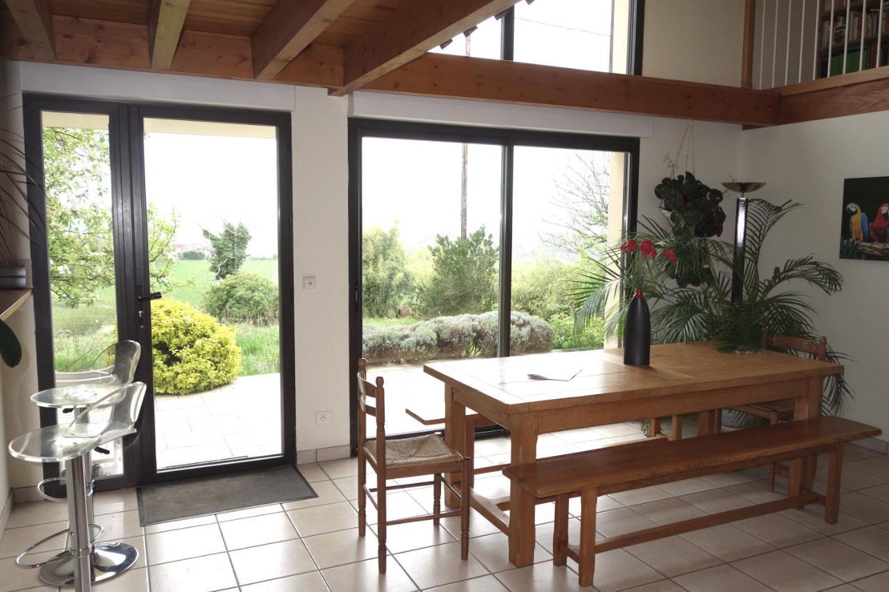Maison sur la colline cheminée WIFI proche Thermes Aubin  Exterior foto