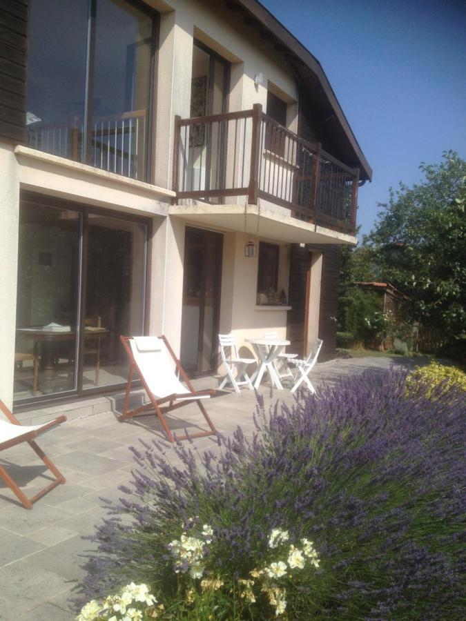 Maison sur la colline cheminée WIFI proche Thermes Aubin  Exterior foto